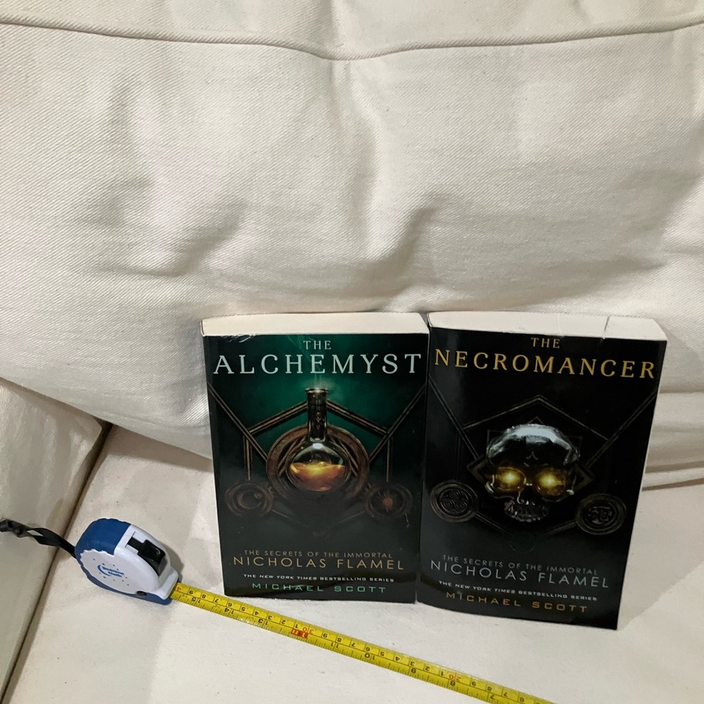 The Alchemyst & The Necromancer lot of 2 books
